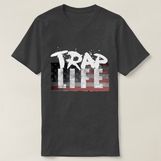 Trap Life USA T-Shirt (Design vorne)