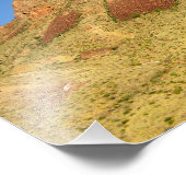 Trap Mountain, Big Bend Nationalpark Fotodruck (Ecke)