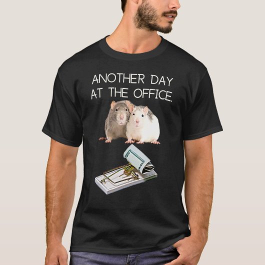 Trap Office Humor Rat Money Employee Race Manager T-Shirt (Vorderseite)