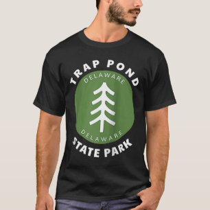 Trap Pond Staat Park Delaware DE Tree Abzeichen va T-Shirt