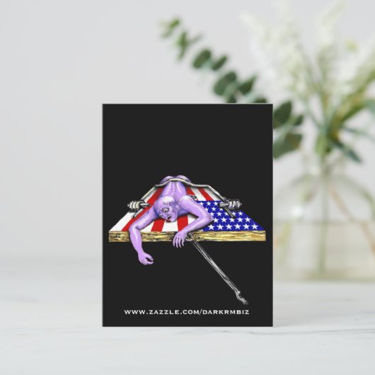 Trap-Postkarte Postkarte (Stehend Vorderseite)