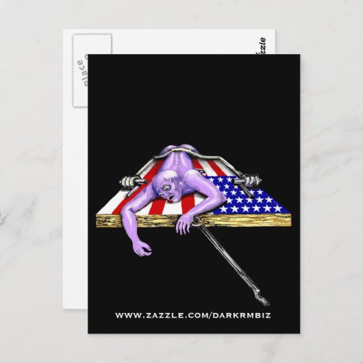 Trap-Postkarte Postkarte (Vorne/Hinten)