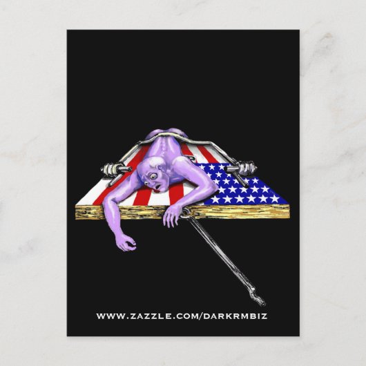 Trap-Postkarte Postkarte (Vorderseite)