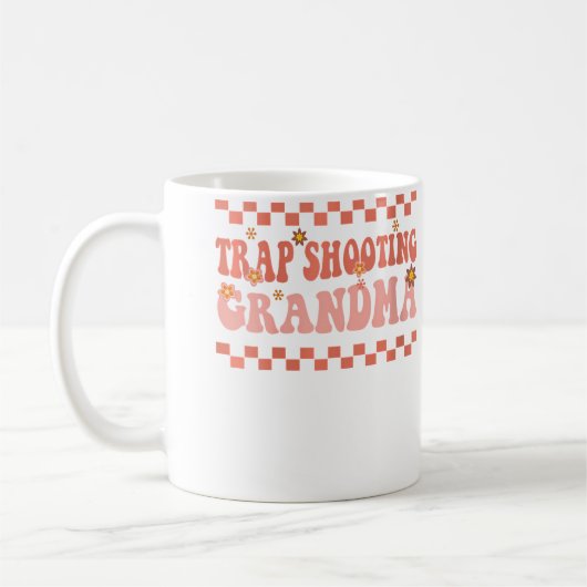 Trap Shooting Grandma Trap Shooters Clay Pigeon Sh Kaffeetasse (Links)