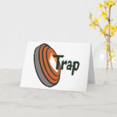 Trap Shooting Karte (Gelbe Blume)