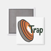 Trap Shooting Magnet (Vorderseite/Rückseite)