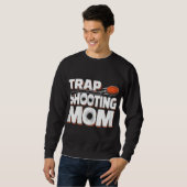 Trap Shooting-Mama Sweatshirt (Vorne ganz)