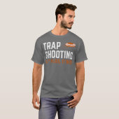 Trap Shooting - Wenn es fliegt, stirbt es T-Shirt (Vorne ganz)