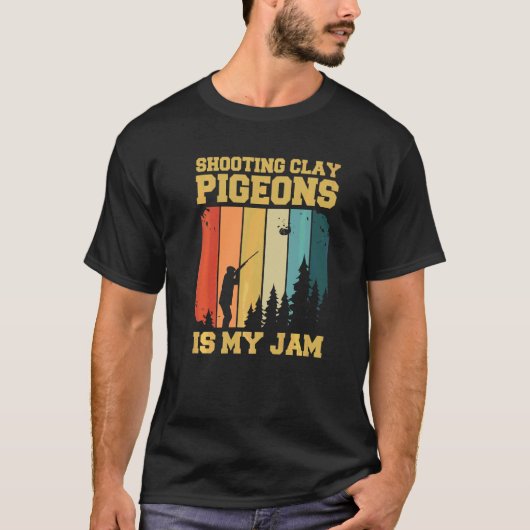 Trap-Shooting-Zitat für einen Pigeon-Shooter T-Shirt (Vorderseite)