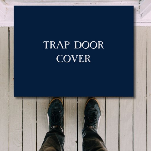 "TRAP TÜR COVER" Funny Introvertierte antisozial Fußmatte