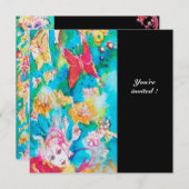 TRAPE FAIRY TALE 2 schwarz Einladung (Vorne/Hinten)