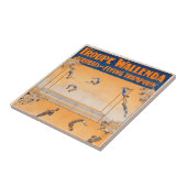 Trapez, Akrobaten und Flugtrampolis Fliese (Seite)