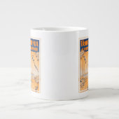 Trapez, Akrobaten und Flugtrampolis Jumbo-Tasse (Vorderseite)