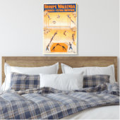 Trapez, Akrobaten und Flugtrampolis Leinwanddruck (Insitu (Schlafzimmer))