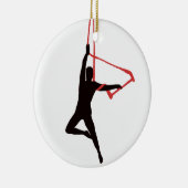 Trapeze-SchwingenAerialists Keramikornament (Rechts)