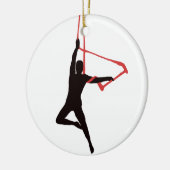 Trapeze-SchwingenAerialists Keramikornament (Links)