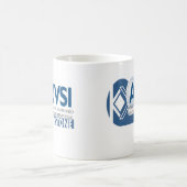 Trapezfehler-AUVSI Kaffee-Tasse Kaffeetasse (Mittel)