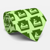 Trapezfehlerboot - Hintergrund der Krawatte (Gerollt)