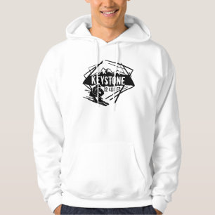 Trapezfehlercolorado-Aufzuglogo Hoodie