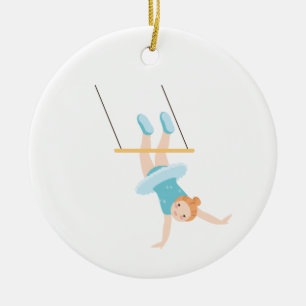 TrapezGirl Keramik Ornament