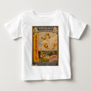 Trapezkünstler Barnum u. Bailey 1896 Baby T-shirt