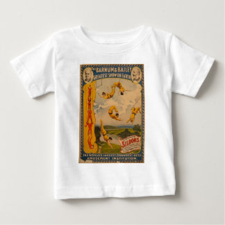 Trapezkünstler Barnum u. Bailey 1896 Baby T-shirt