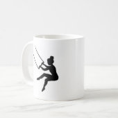 Trapezkünstler Kaffeetasse (Vorderseite Links)
