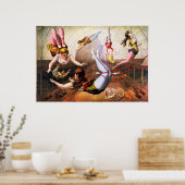 Trapezkünstler Poster (Küche)