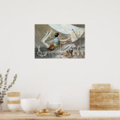 Trapezkünstler Poster (Küche)
