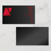 Trapezoid-Visitenkarte Visitenkarte (Vorne/Hinten)