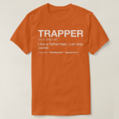 Trapper-Definition T-Shirt (Design vorne)