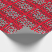 Trapper Extraordinator Geschenkpapier (Ecke)