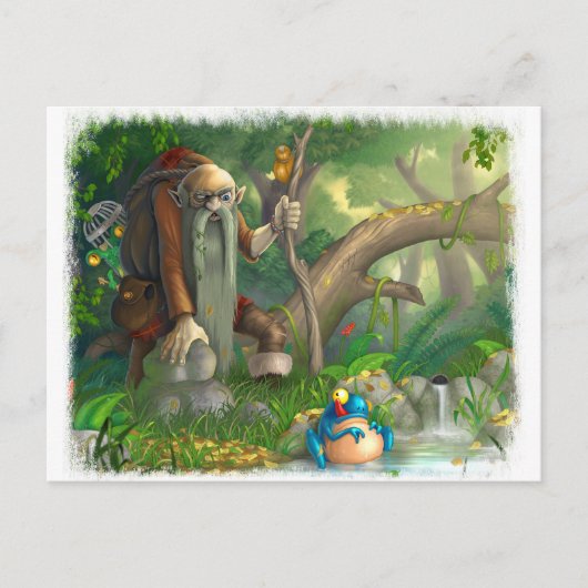 Trapper Postkarte (Vorderseite)