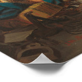 Trapper's Cabin - John Mix Stanley Fine Art Poster (Ecke)