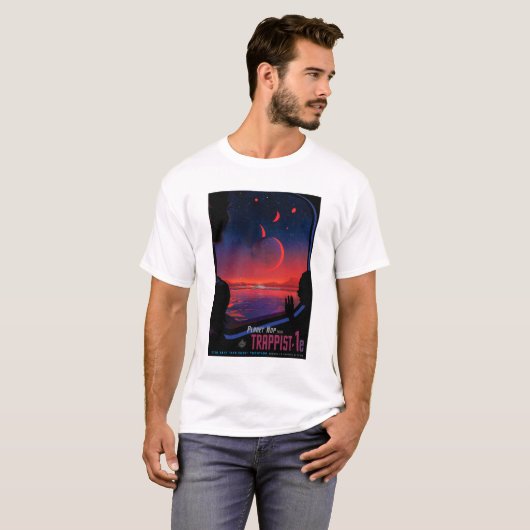 TRAPPIST-1 - NASA-Visionen der Zukunft T-Shirt (Vorne ganz)