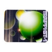 TRAPPIST-1 Science Fiction Poster. Magnet (Horizontal)