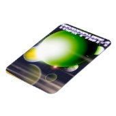 TRAPPIST-1 Science Fiction Poster. Magnet (Linke Seite)