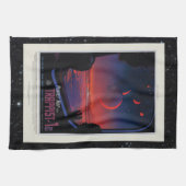 TRAPPIST-1 System Planet 1e Retro Weltraumtourismu Handtuch (Horizontal)