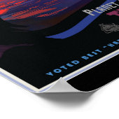 TRAPPIST-1e Exoplanet Poster (Ecke)