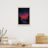 TRAPPIST-1e Poster (Küche)