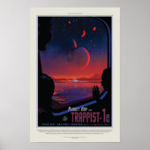 TRAPPIST-1e Poster (Vorne)