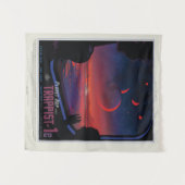 TRAPPIST-1e Small Wandteppich (Vorderseite (Horizontal))