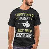 Trapshoottrappe, die das Ziel schießt T-Shirt (Vorderseite)