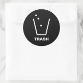 TRASH CAN STICKER (Tasche)