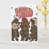 Trash Deine Motivierend Karte für Zweifel (Gelbe Blume)