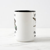Trash Falcons Offiziell Coffee Tasse! Zweifarbige Tasse (Mittel)