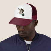 Trash Falcons Offiziell Trucker Hat - Maroon Truckerkappe (Beispiel)