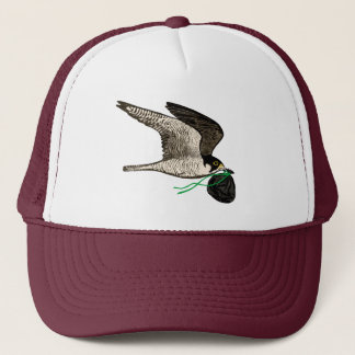 Trash Falcons Offiziell Trucker Hat - Maroon Truckerkappe