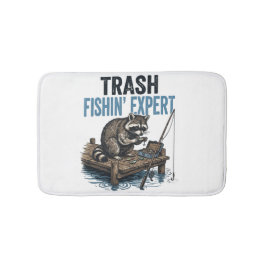 Trash Fishin' Expert Raccoon Badematte
