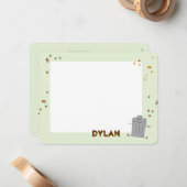 Trash kann Ihnen danken Mitteilungskarte (Vorderseite/Rückseite Beispiel)